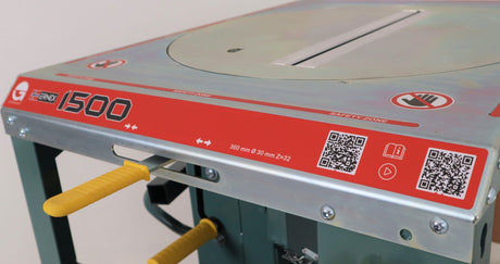 Gjerdesagen Gjerdesag 1500 Maxicut 3-Fas