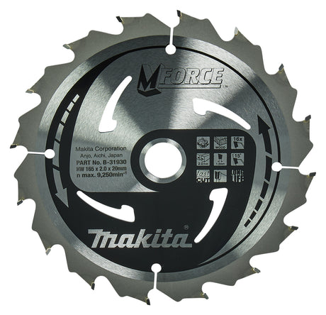 Makita Sirkelsagblad 165X20X16T