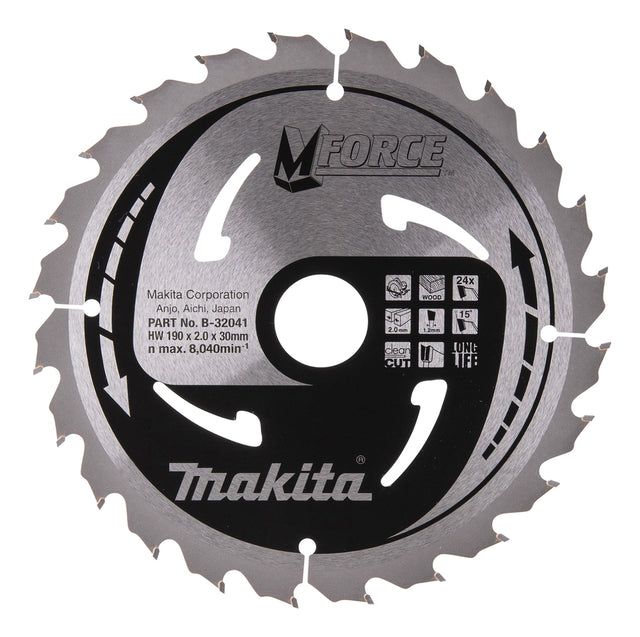 Makita Sirkelsagblad 190X30X24T
