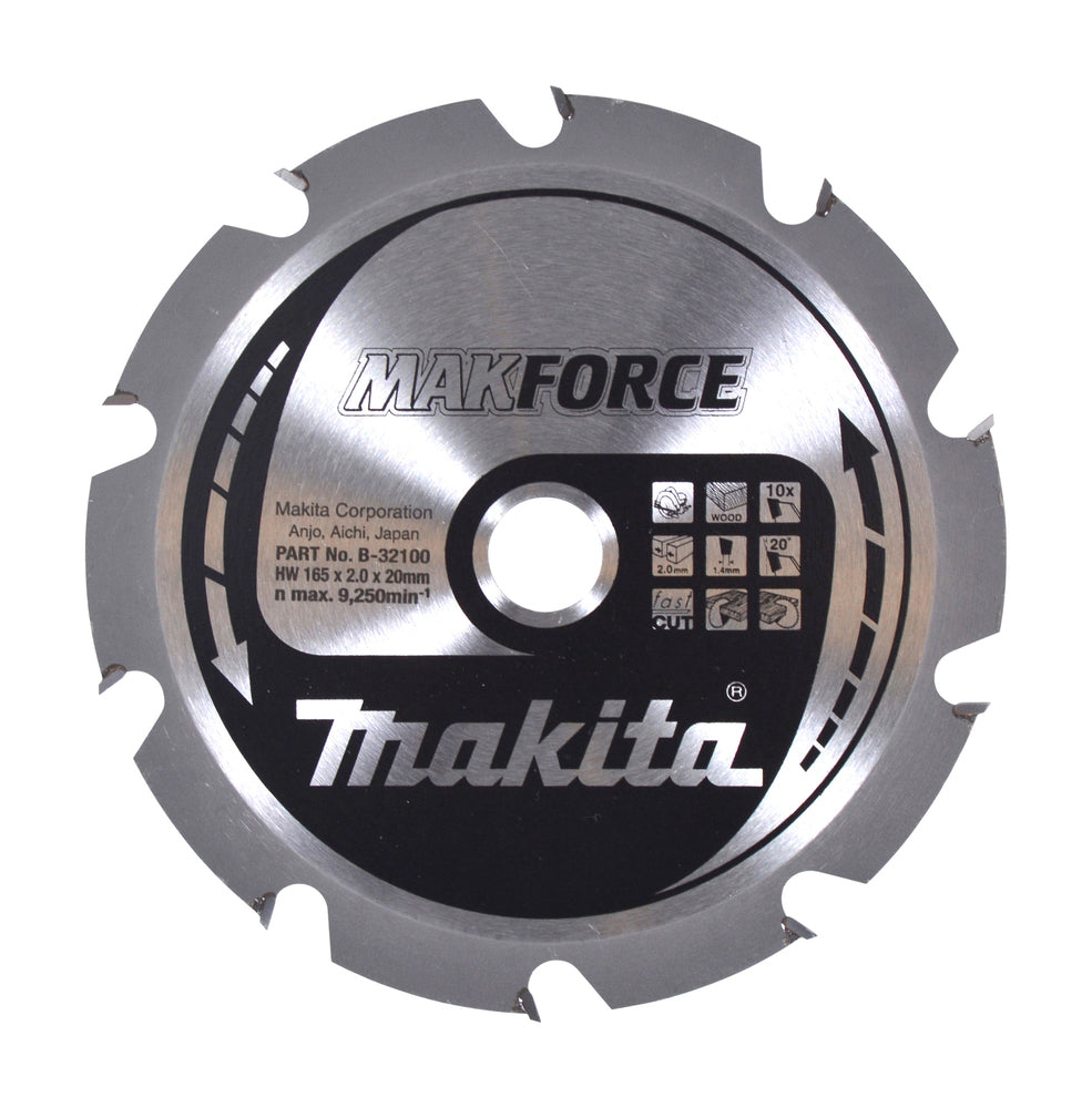 Makita Sirkelsagblad 165X20X10T