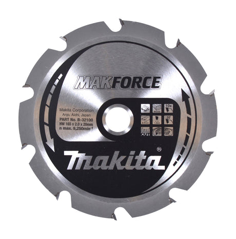 Makita Sirkelsagblad 165X20X10T