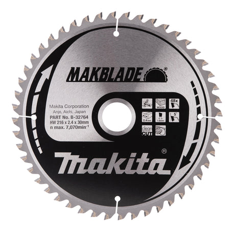 Makita Sirkelsagblad 216X30X48T
