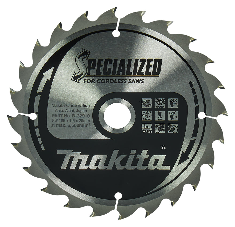 Makita Sirkelsagblad 165X20X24T