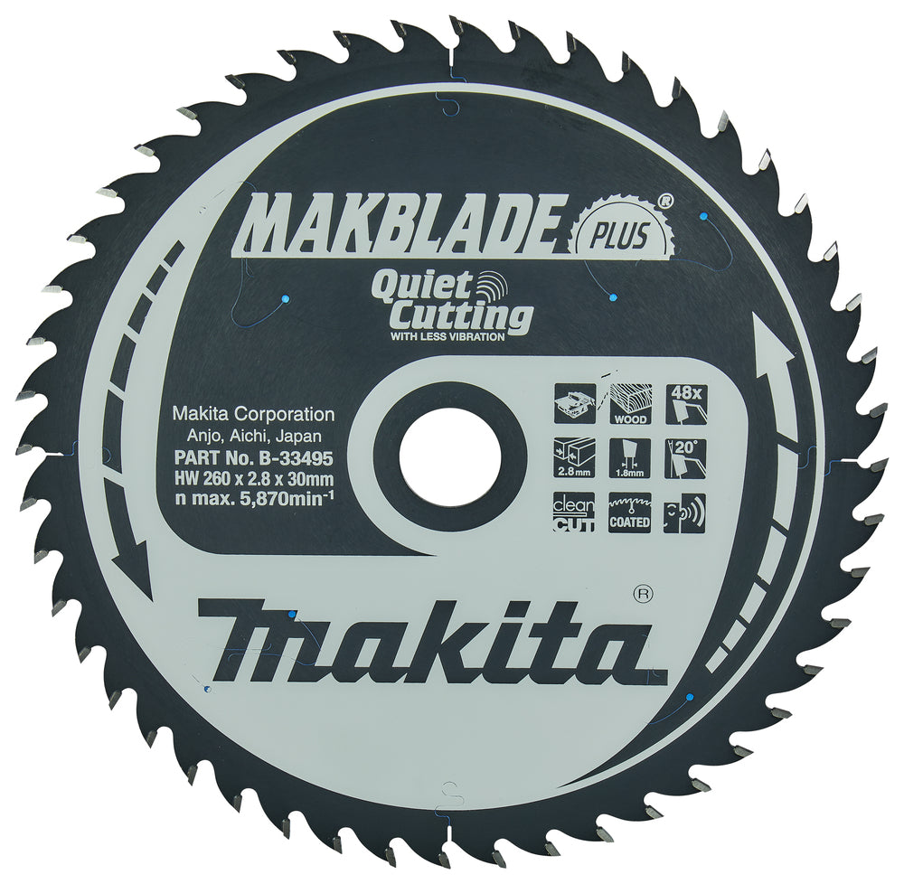 Makita Sirkelsagblad 260X30X48T