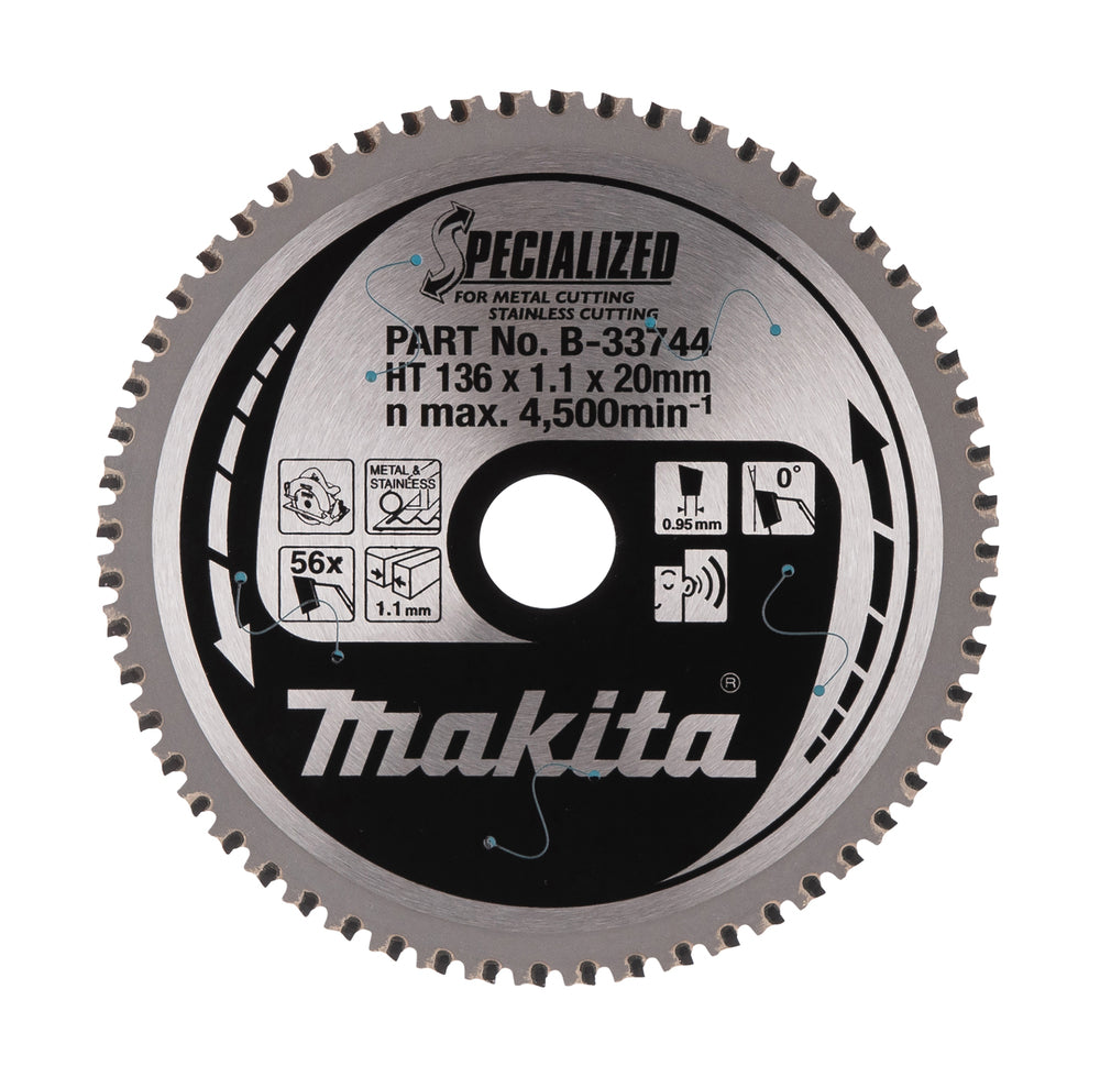 Makita Sirkelsagblad 136X20X56T