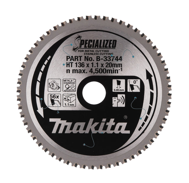 Makita Sirkelsagblad 136X20X56T