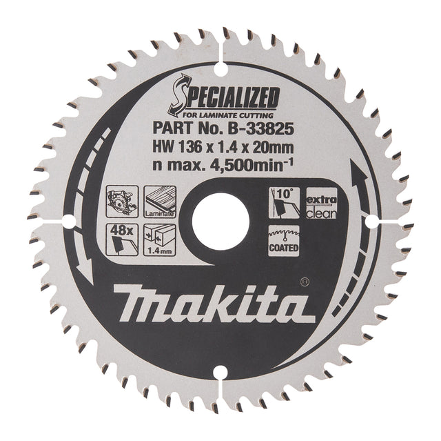 Makita Sirkelsagblad 136X20X48T