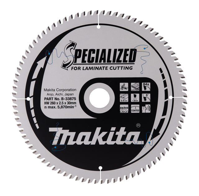 Makita Sirkelsagblad 260X30X84T