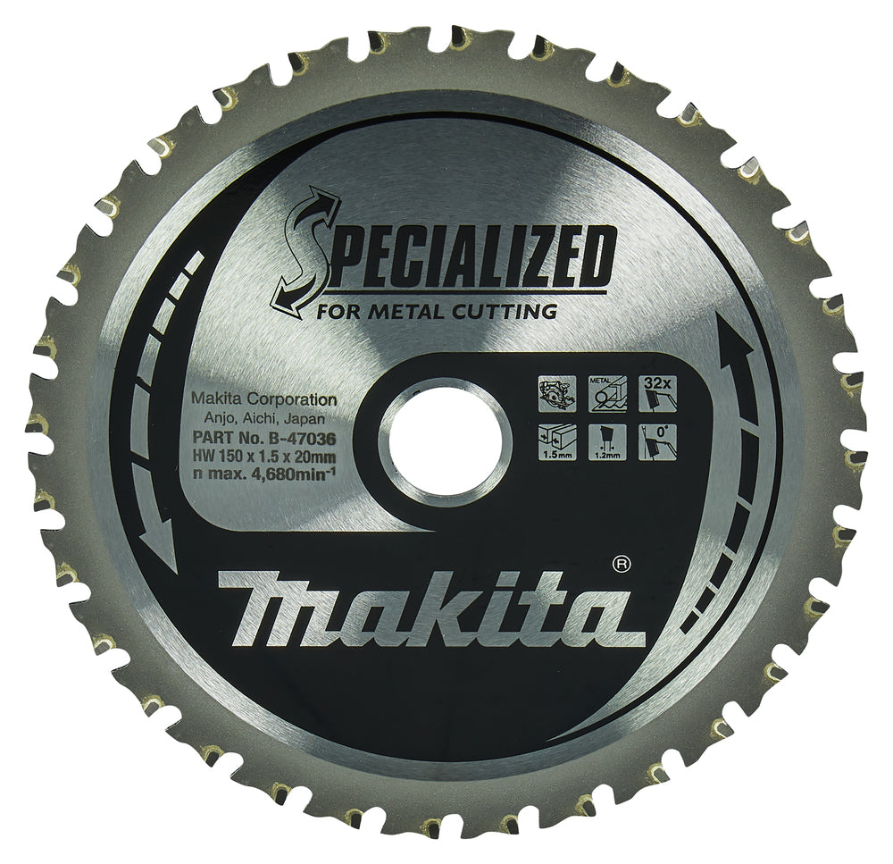 Makita Sirkelsagblad Spesial Tct 150X20 Mm 32 T