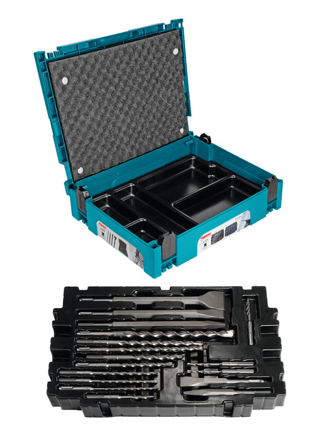 Makita Bor og meiselsett SDS PLUS 17 deler