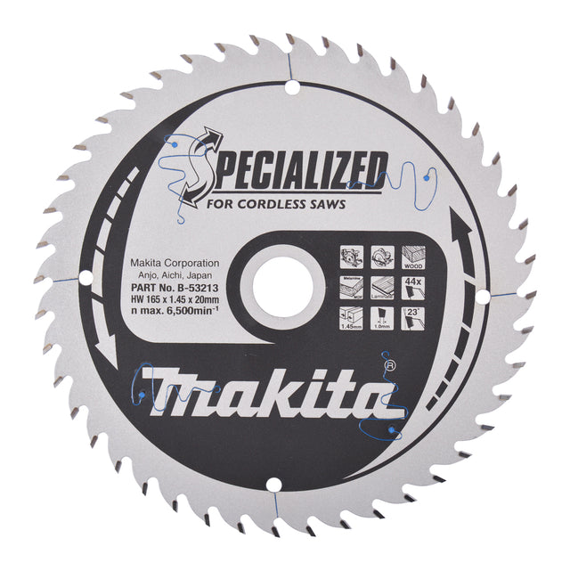 Makita Sirkelsagblad 165X20X44T