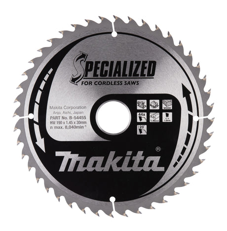 Makita Sirkelsagblad 190X30X44T