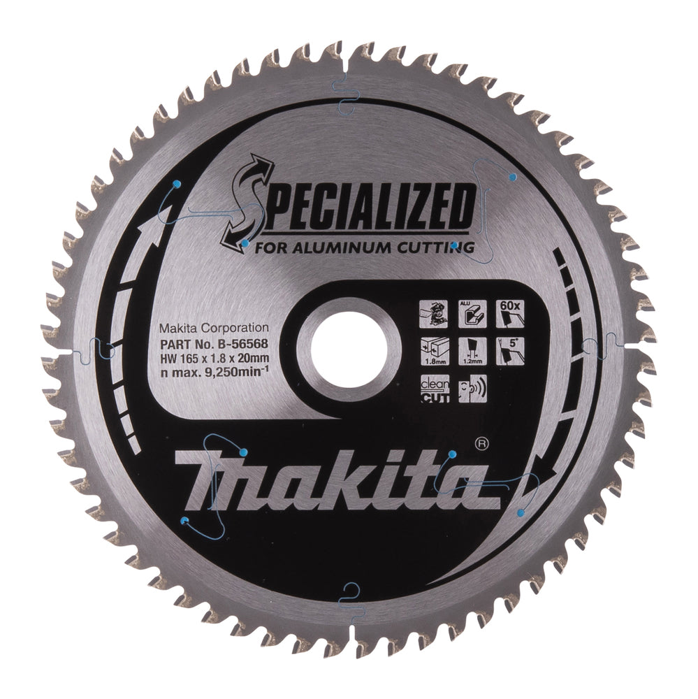 Makita Sirkelsagblad 165X20X1,8Mm