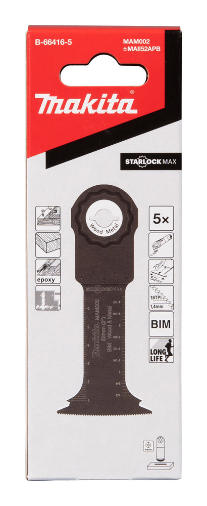 Makita Sagblad Multikutter 52Mm