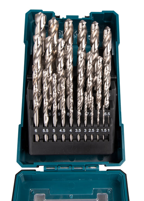 Makita Hss-G Metal Drill Bits 25Pcs Set