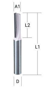 Makita Notfres Uten Bunnskjær 6Mm
