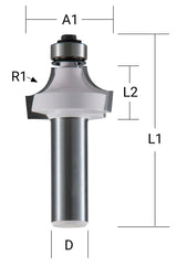 Makita Avrundningsfres 22,2Mm