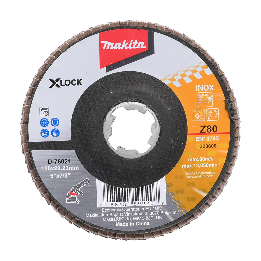Makita Lamellslipeskive 125 X-Lock Z80