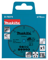 Makita Multiblad T.C.T 76Mm 10Mm