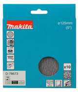 Makita Slipenett 125mm K180  10pk.