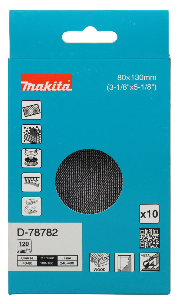 Makita Slipenett 80X130Mm A120
