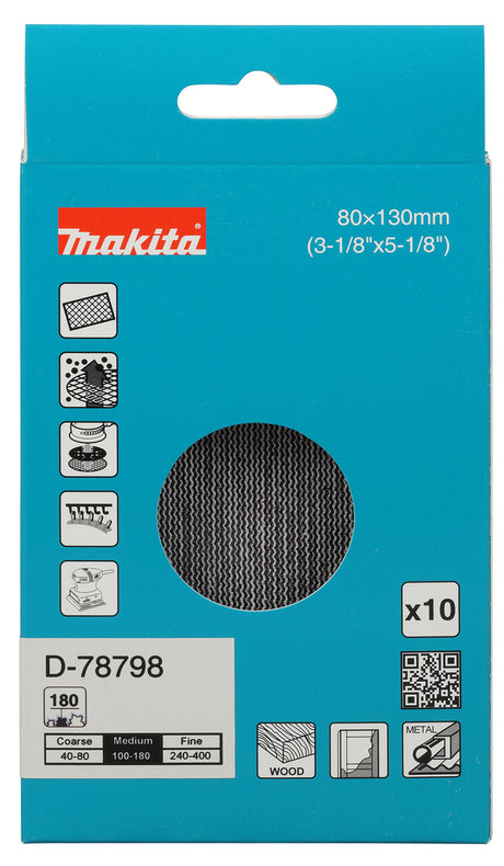 Makita Slipenett 80X130Mm A180