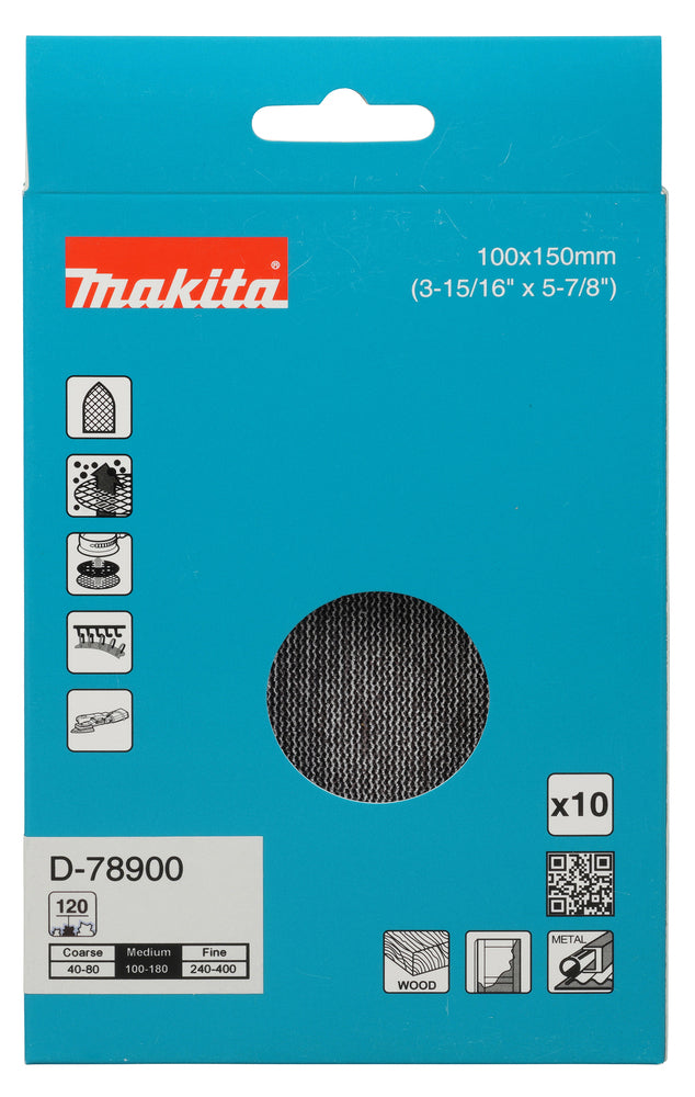 Makita Slipenett 100X150Mm A120