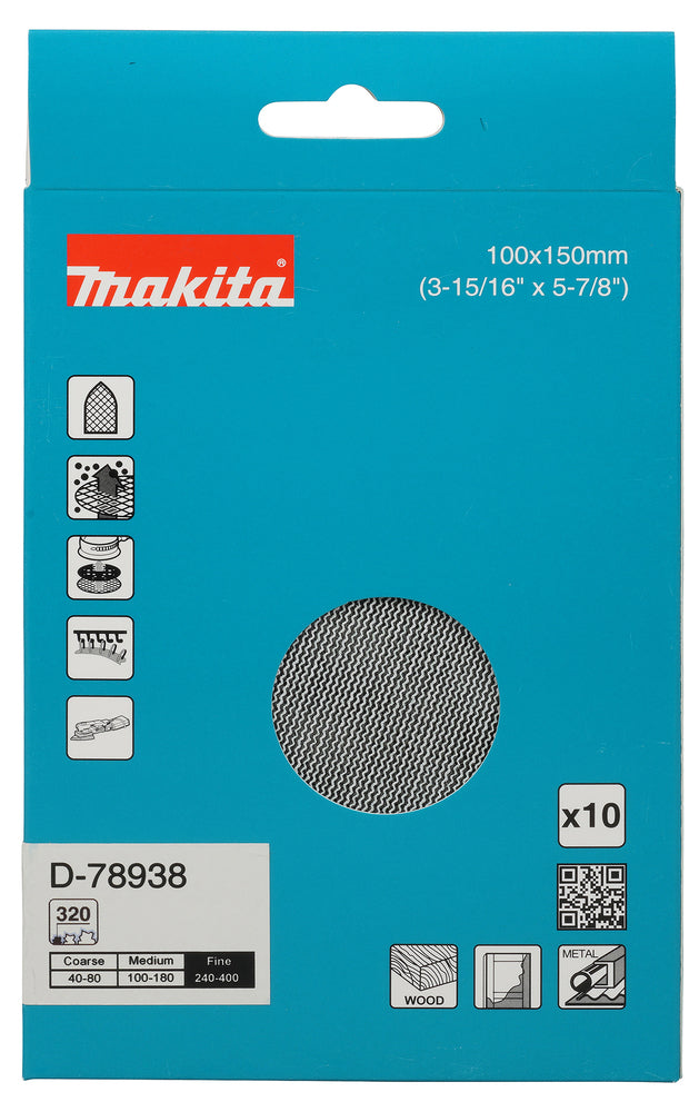 Makita Slipenett 100X150Mm A320