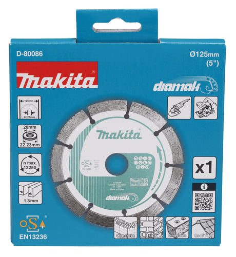 Makita Diamantskive 125Mm 22,23/20