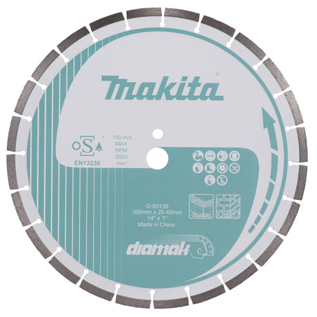 Makita Diamantskive 350Mm 22,23