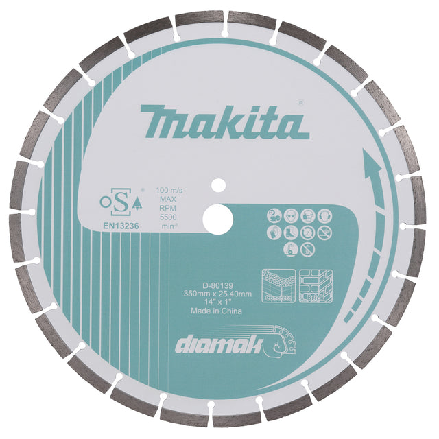 Makita Diamantskive 350Mm 22,23