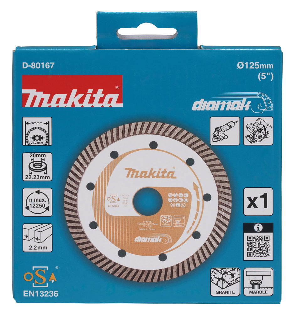 Makita Diamantskive 125Mm 22,23/20
