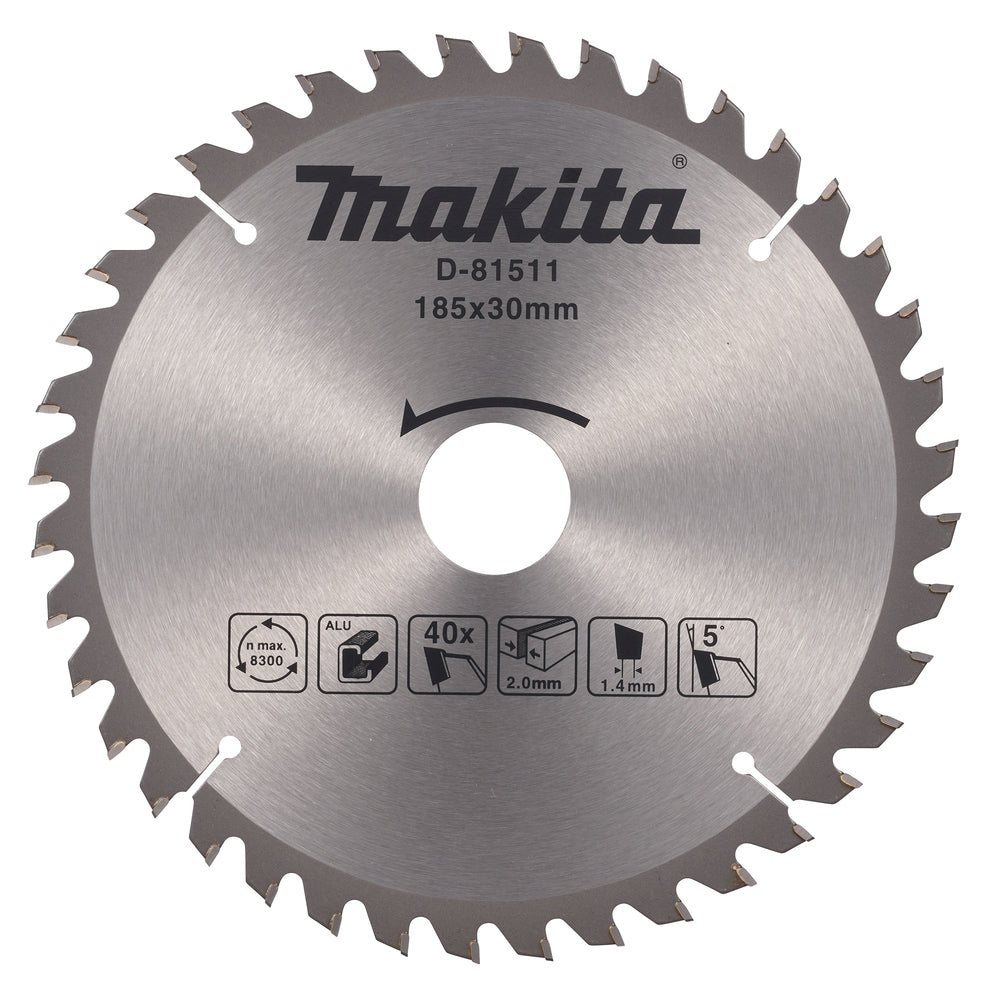 Makita Sirkelsagblad 185X30X40T
