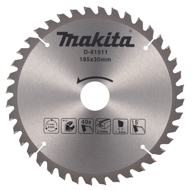 Makita Sirkelsagblad 185X30X40T