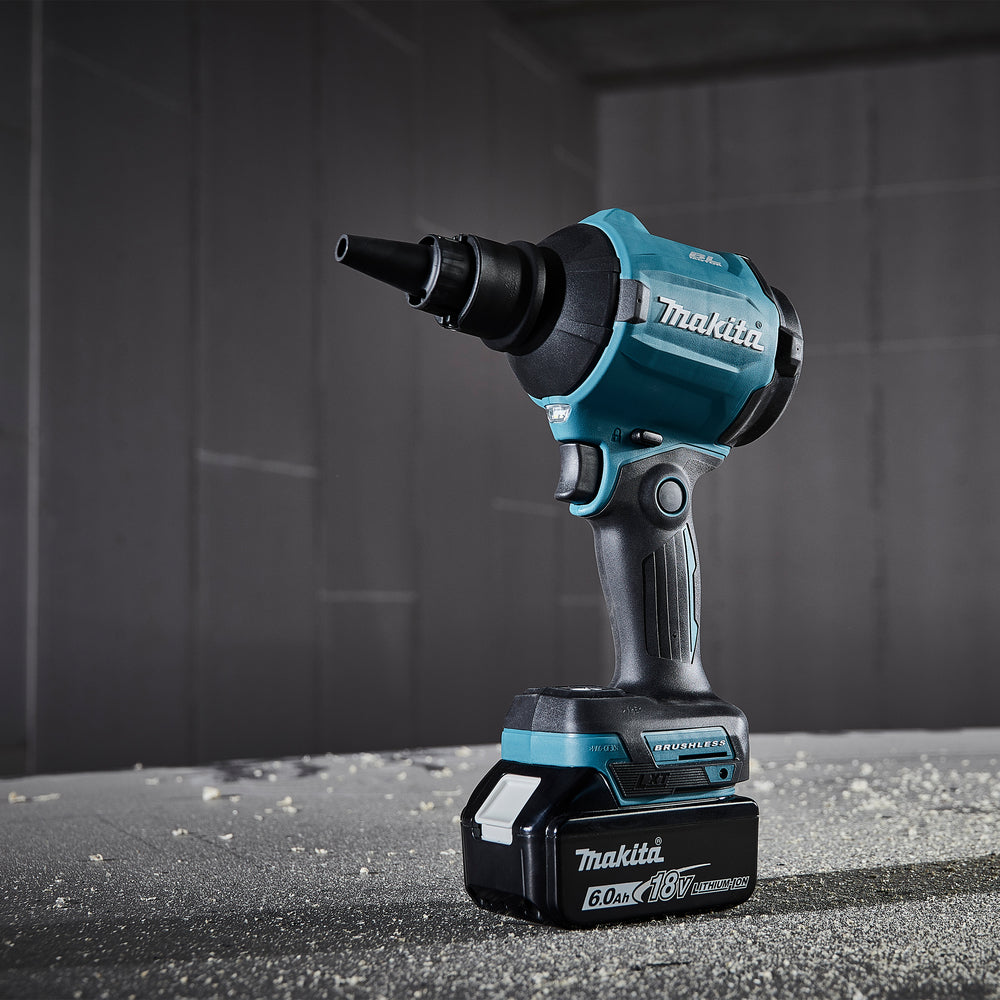 Makita Blåsepistol LXT 18V DAS180 Uten Batteri Og Lader