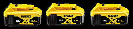 Dewalt Batteri Dcb184P3-Xj Sett 18V 3X 5Ah