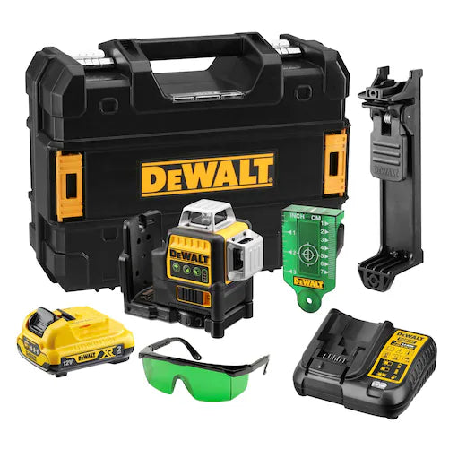 Dewalt Krysslaser Grønn 10,8V