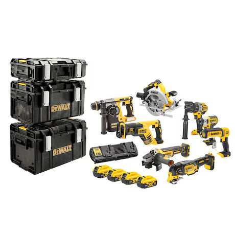 Dewalt Verktøysett Dck853P4 18V 8Pak 5Ah