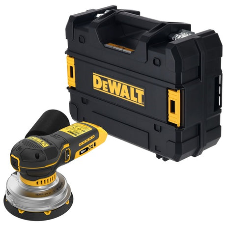 Dewalt Eksentersliper 18V DCW211NT-XJ 125 mm Uten Batteri Og Lader I Koffert