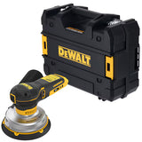 Dewalt Eksentersliper 18V DCW230NT-XJ 150 mm Uten Batteri Og Lader I Koffert