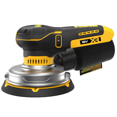 Dewalt Eksentersliper 18V DCW230NT-XJ 150 mm Uten Batteri Og Lader I Koffert