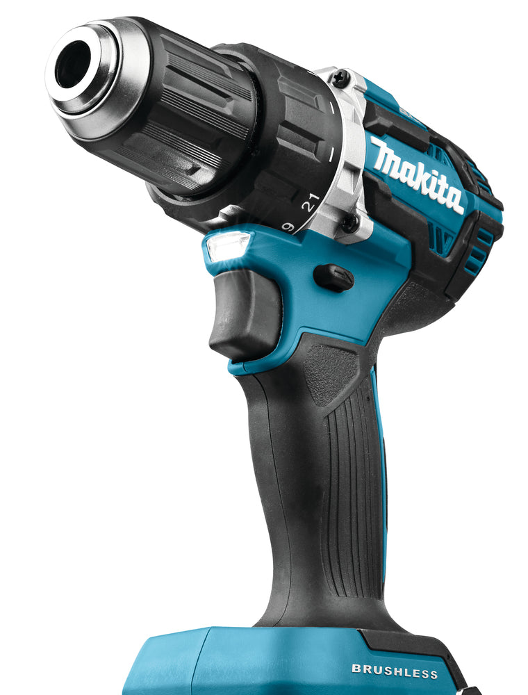 Makita Borskrutrekker LXT 18V DDF484 Uten Batteri Og Lader