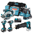 Makita Maskinsett 18V DLX5112TX1