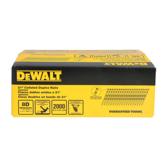 Dewalt Dobbelthodet Spiker 90x3,3 mm 21 grader DN350 2000 stk