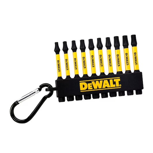 Dewalt Bitssett Torx 50Mmx10 I Nøkkelring