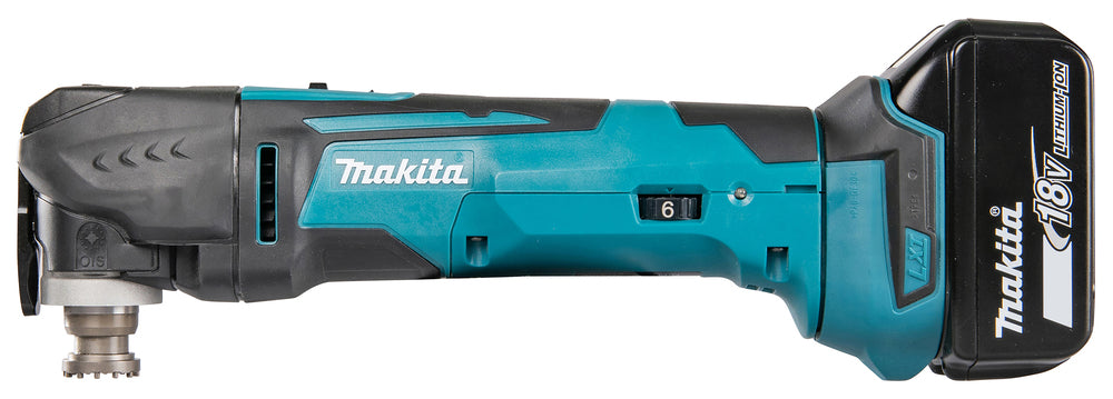 Makita Multikutter 18V Med Hurtigfeste Uten Batteri Og Lader