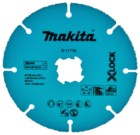 Makita Kappeskive Multi 125 X-Lock