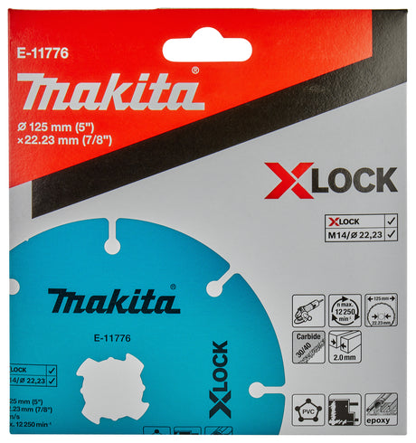 Makita Kappeskive Multi 125 X-Lock