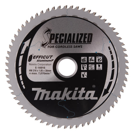 Makita Sirkelsagblad 216x30x63T