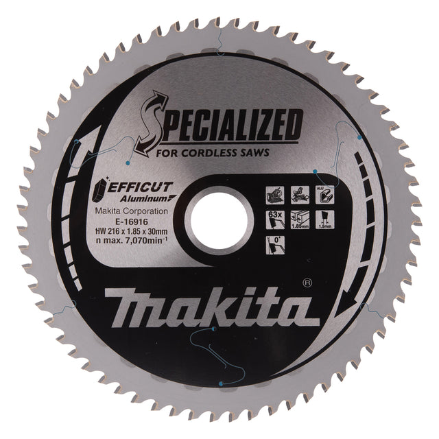 Makita Sirkelsagblad 216x30x63T
